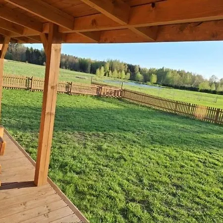 Letniskowy Ze Stawem Prázdninový dům